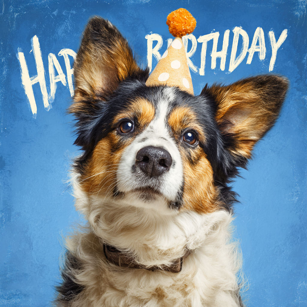 Happy birthday dog